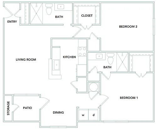 Floor plan B3