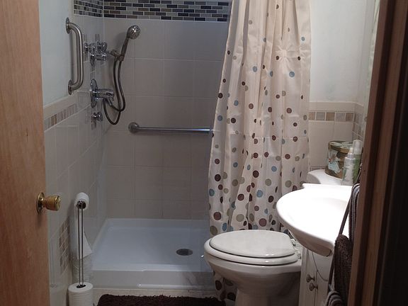 new bath rm walk in shower 