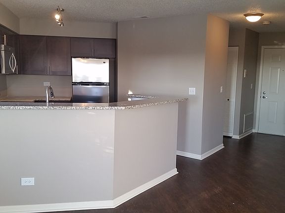 Open kitchen and entryway