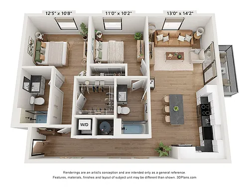 Floor plan Rosemary
