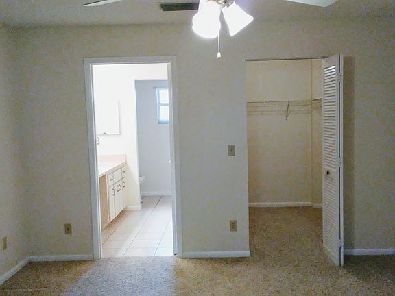 Master and walkin closet