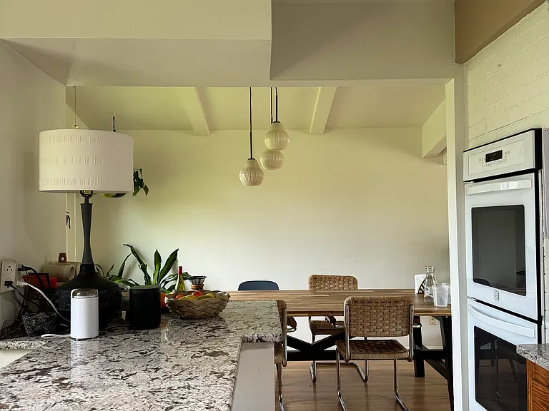 Dining area from kitchen