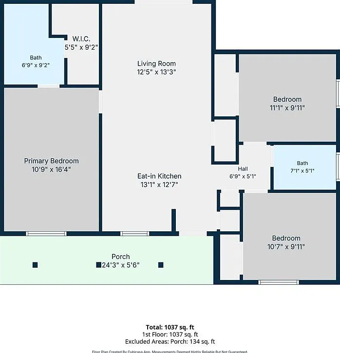 3 bed, 2.0 bath, 1080 sqft, $2,300 — Photo 2