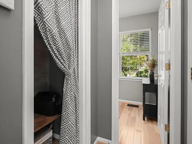 Closet in entry way