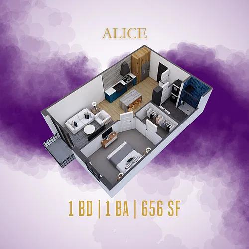 Floor plan Alice