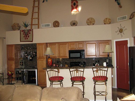 Kitchen/den area