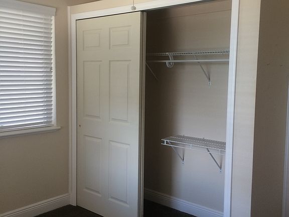 closet in bedroom