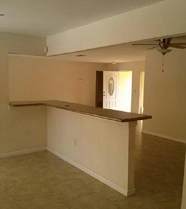 living room and kitchen