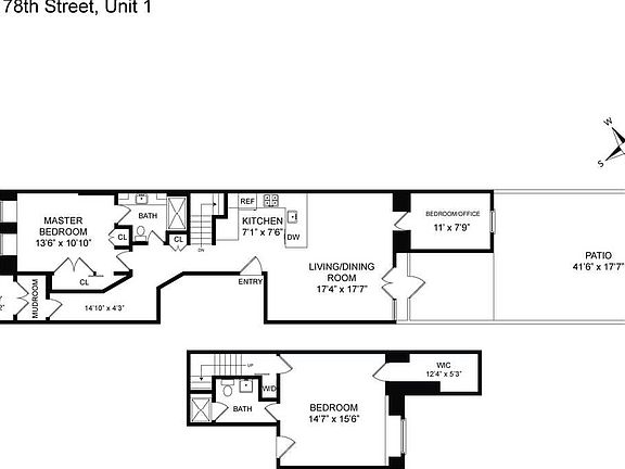 2nd image of 159 W 78th St APT 1