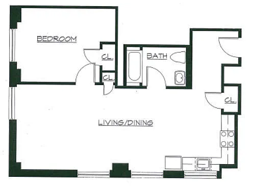 Floor plan 1-1