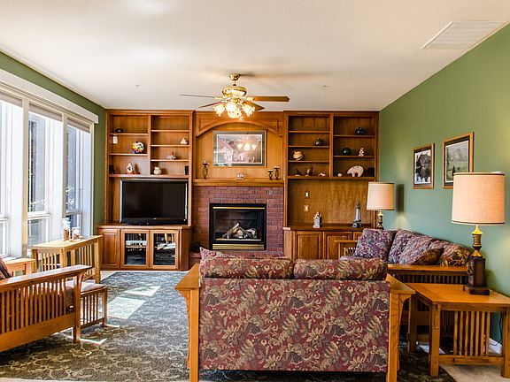Family Room with Built Ins