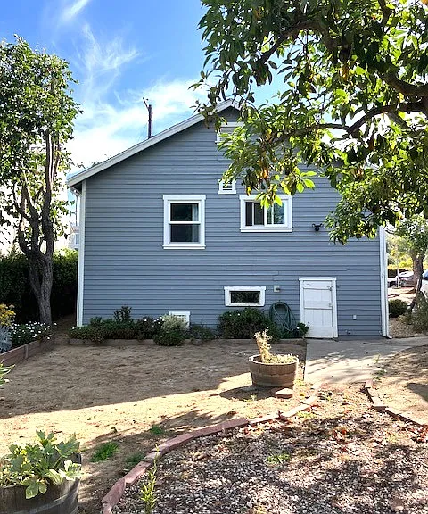 Backyard & back of house