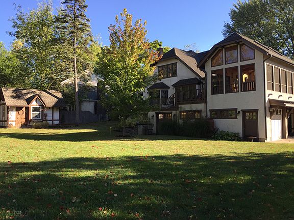 Rear view with garden shed
