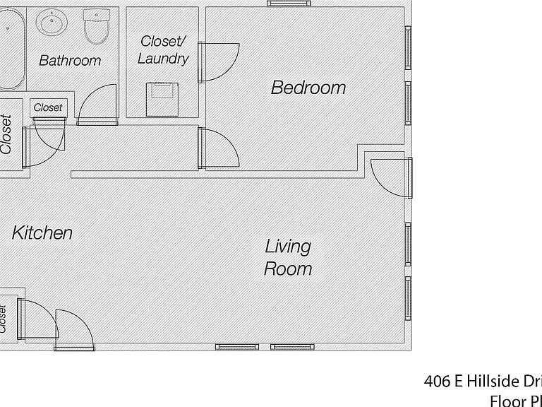 406 E Hillside Dr #3 — Photo 24