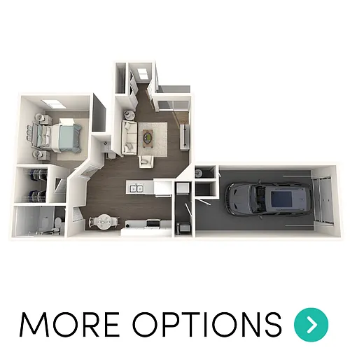 Floor plan 1 Bed 1 Bath