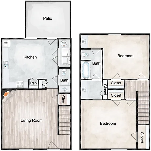 Floor plan Lookout