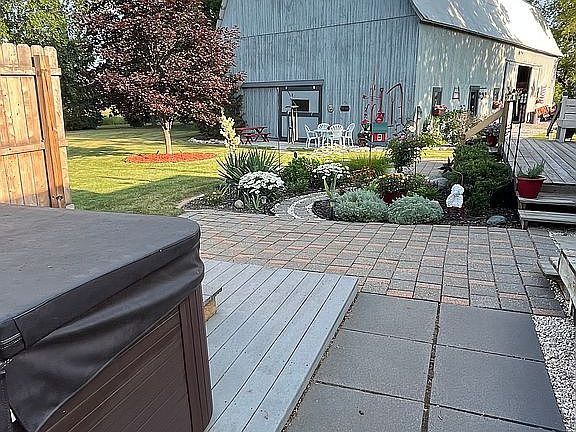 Picture from back door 