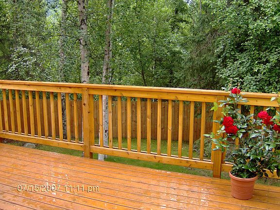 New Cedar Deck