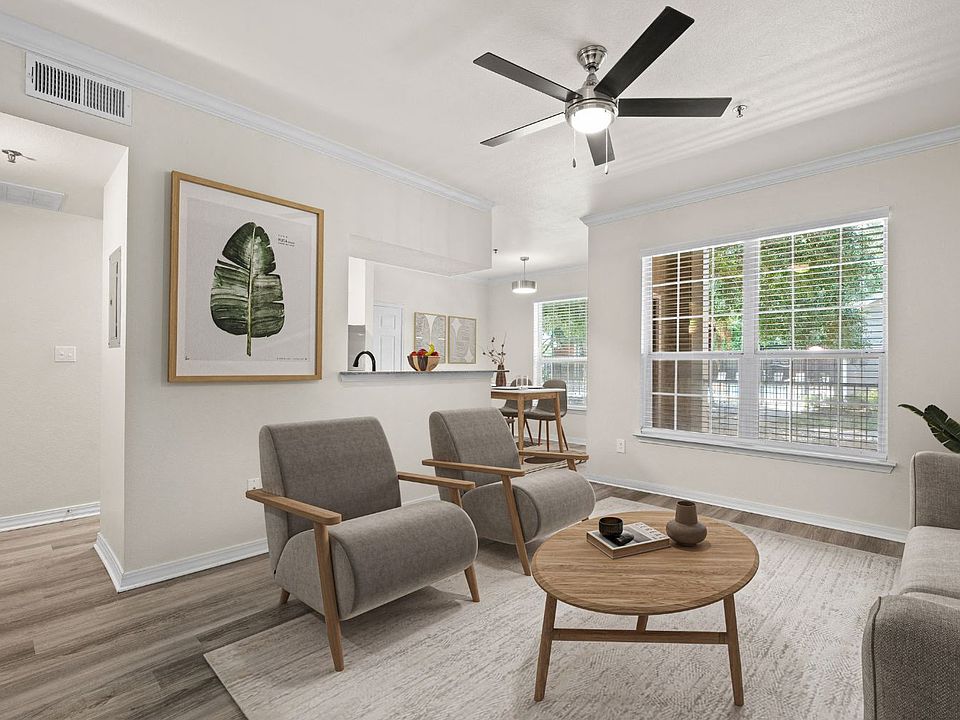 Renovated Style 2 Living Dining Area Staged