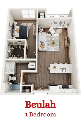 Floor plan Beulah