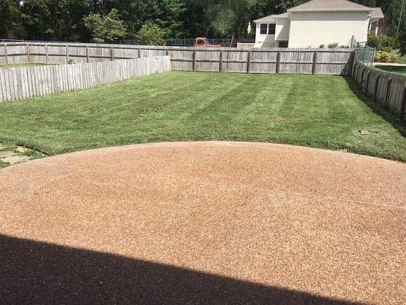 Back Yard with patio