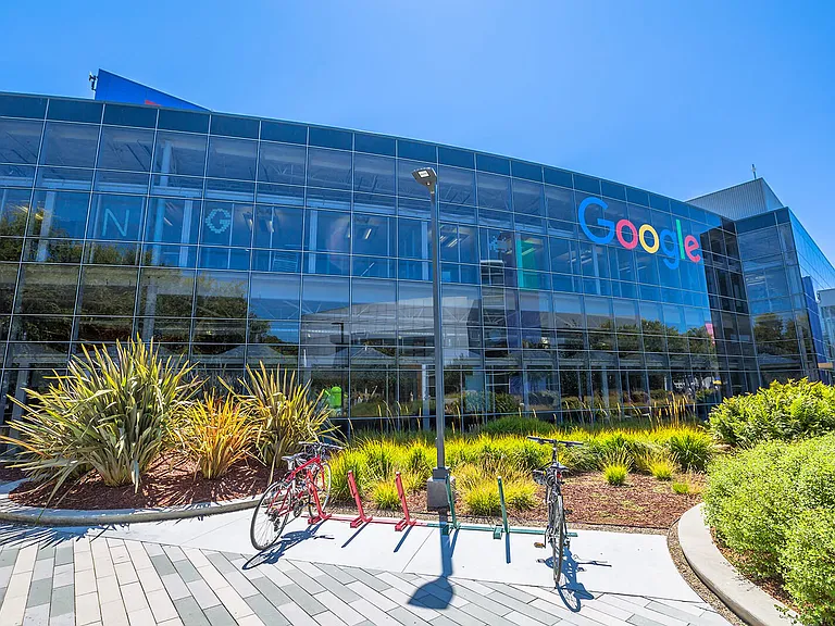 The main campus for Google is just 6 miles away