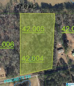 0 Prickett Trl #0, Jacksonville, AL, 36265