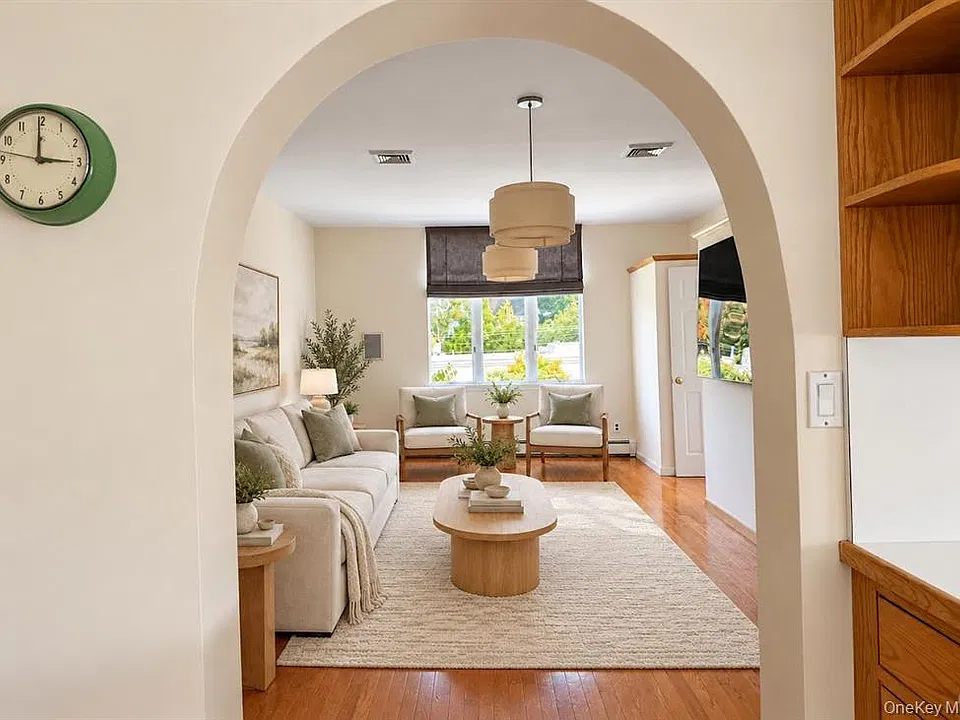 From kitchen toward LR & BR's -staged