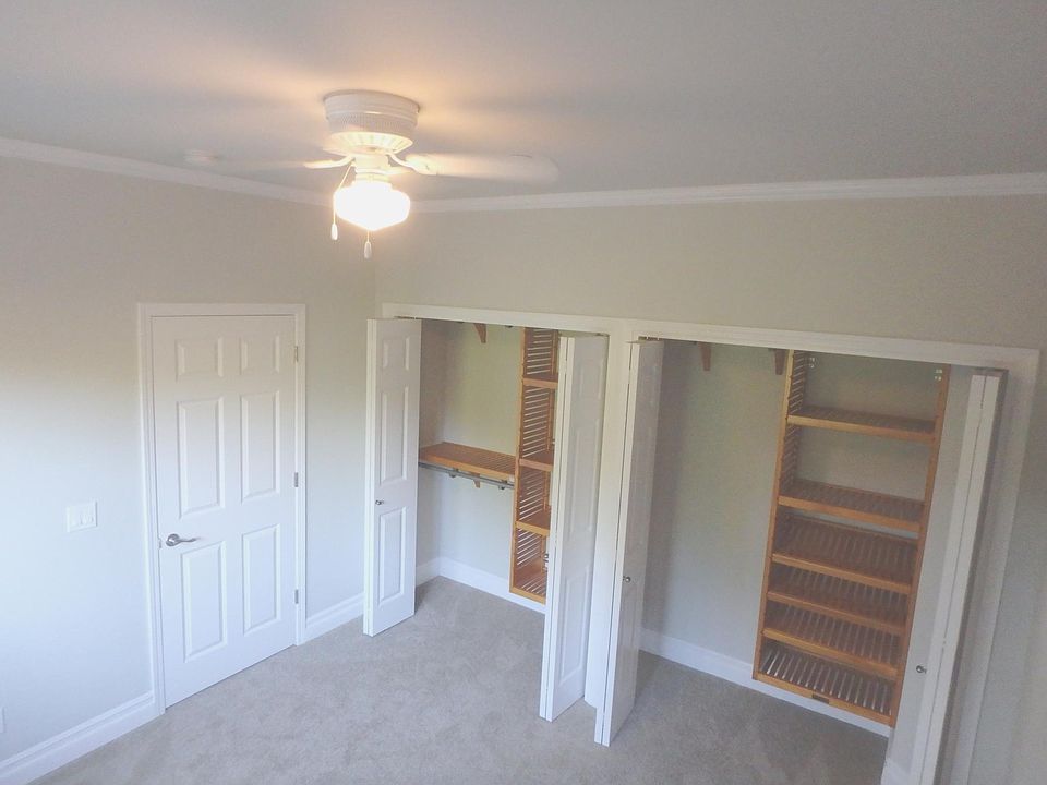 Super size closet areas in bedrooms