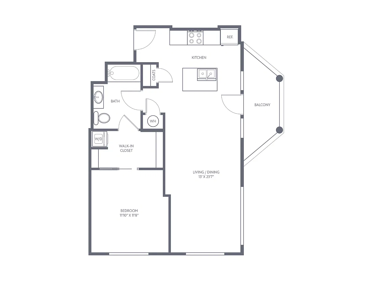 Floor plan 1B2