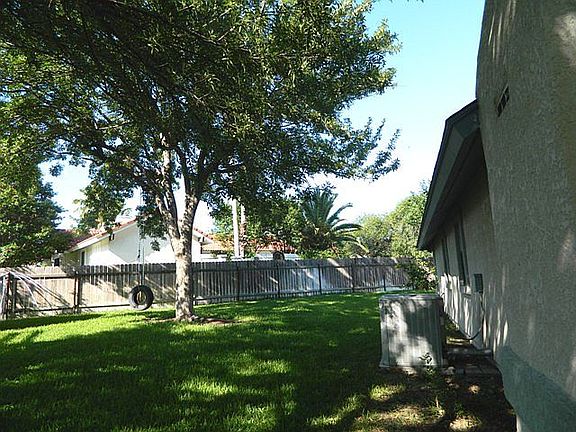 Large backyard