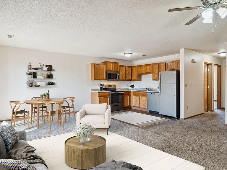 Two Bedroom C - 2 Bed / 2 Bath - 1,200 Sq.Ft.