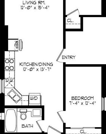 3rd image of 1518 W Huron St APT 3F