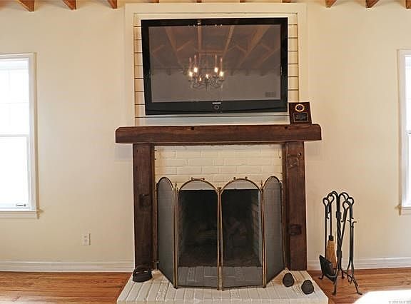 Formal Living Room Fireplace