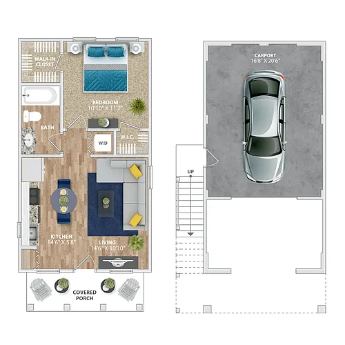Floor plan Topsail Garage