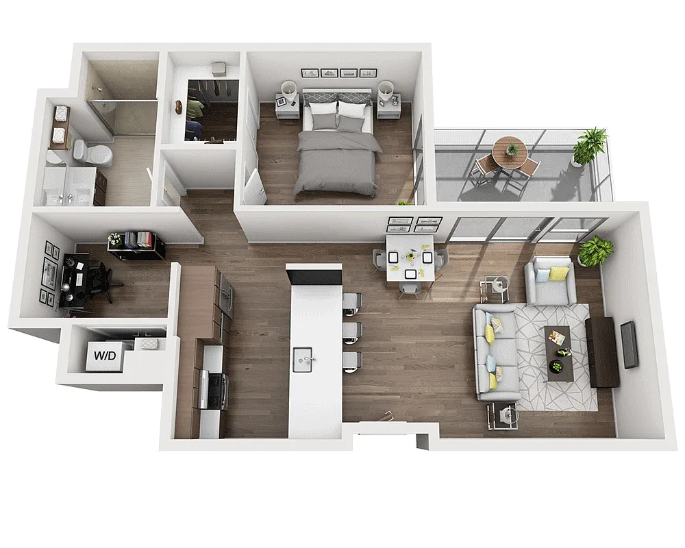 Floor plan A1F