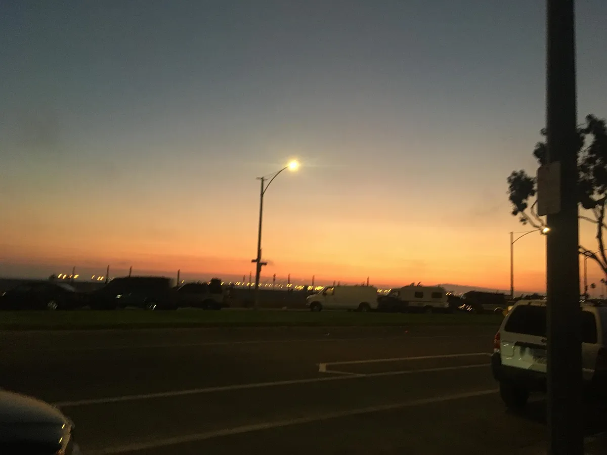 Beautiful sunset every night across the street - 5365 E Ocean Blvd #C