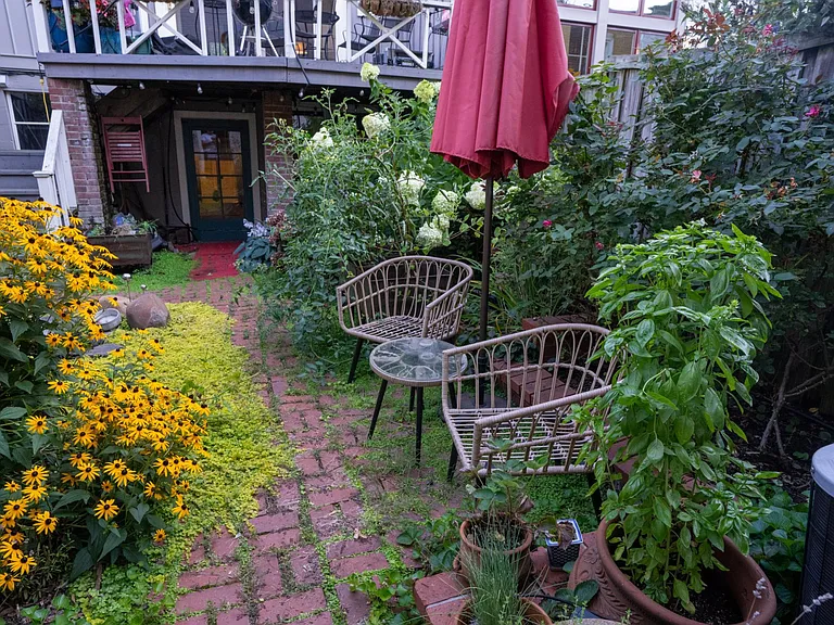 This is the garden in the winter/fall. Spring truly is an explosion of color.