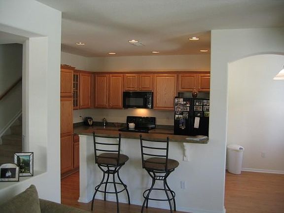 Includes separate eating area