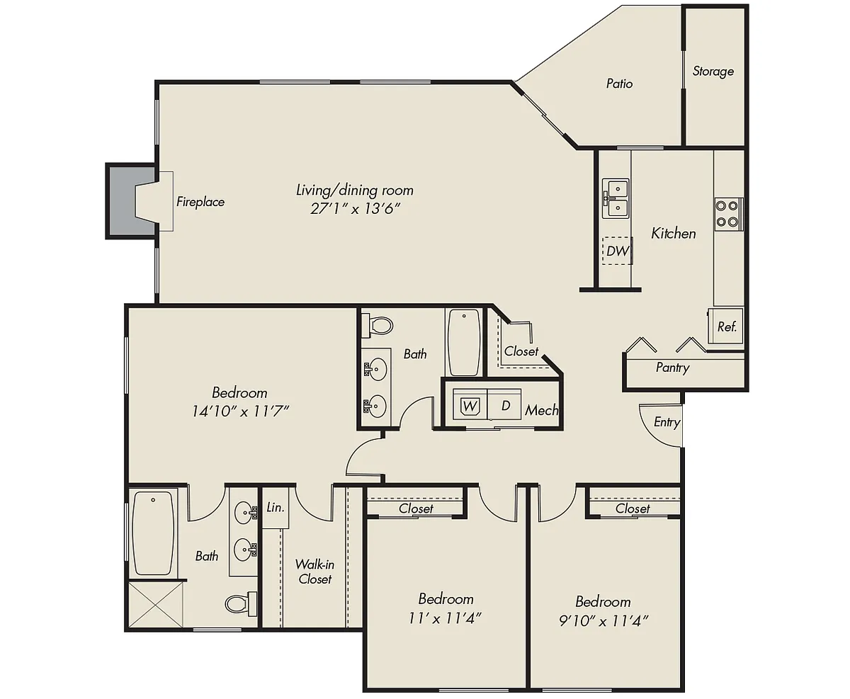 Floor plan 1353