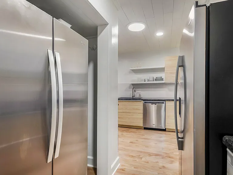 Kitchen with 2 Fridge's