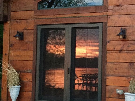 Boathouse, reclaimed wood