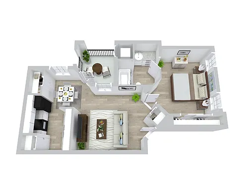 Floor plan A1