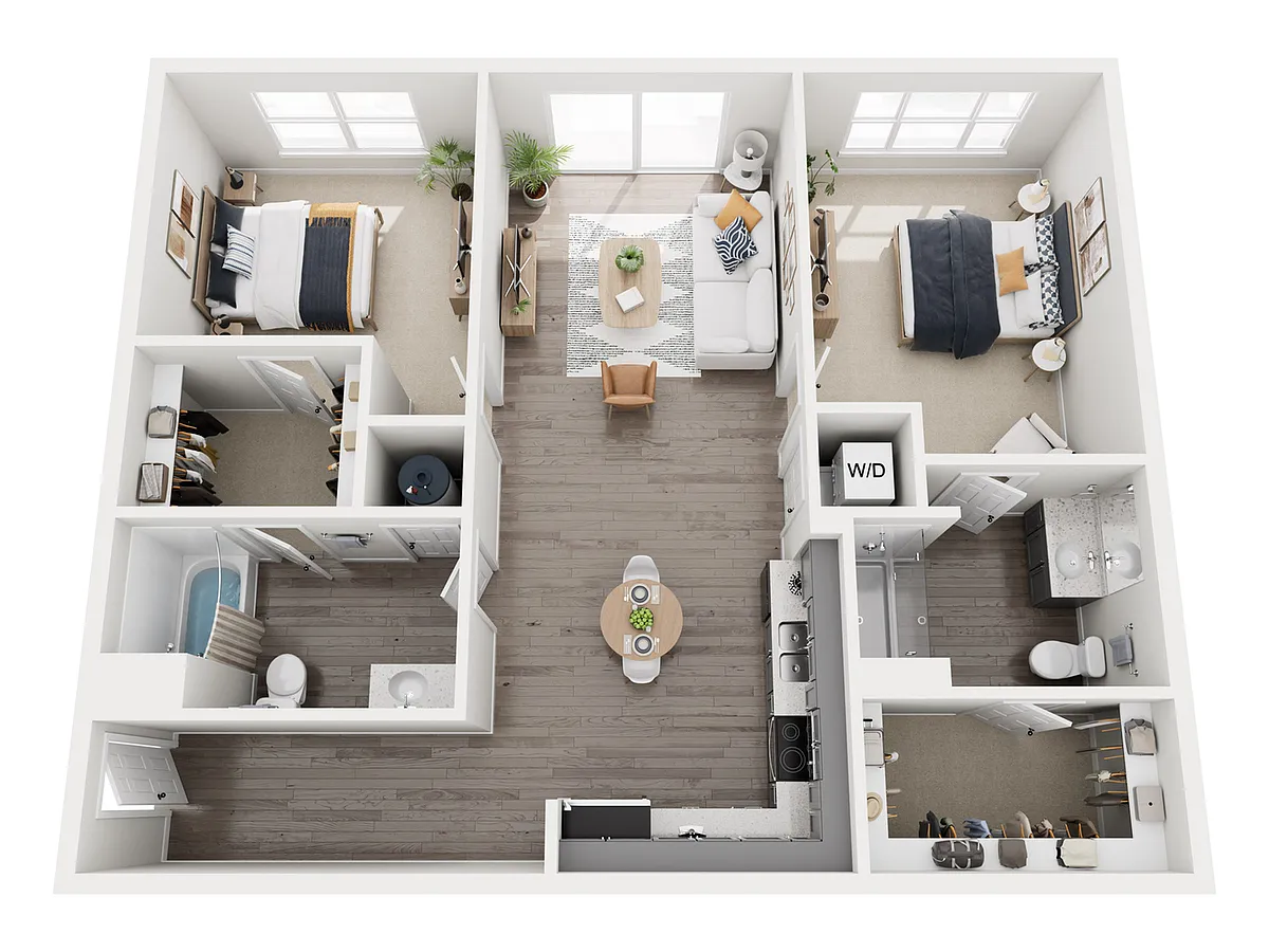 Floor plan 2B