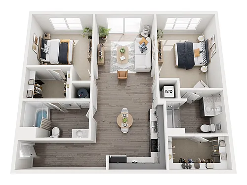 Floor plan 2B