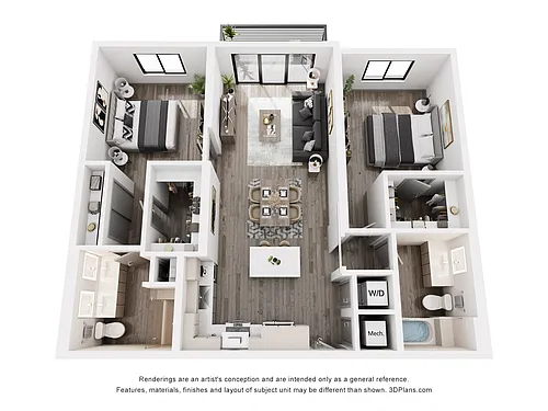 Floor plan B2D