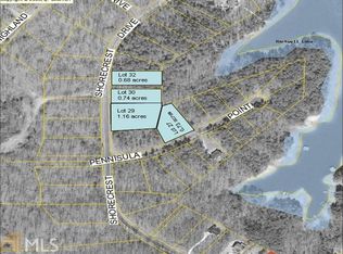 0 Shore Crest Dr And Peninsula Pt LOT 27, Martin, GA 30557