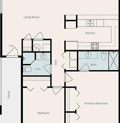 3rd image of 1800 Clubhouse Drive #D36
