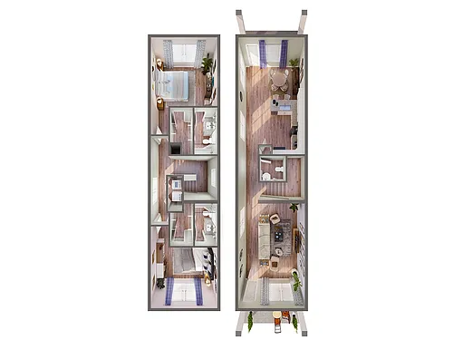 Floor plan Pecan