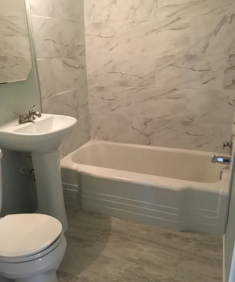 Newly remodeled bathroom!